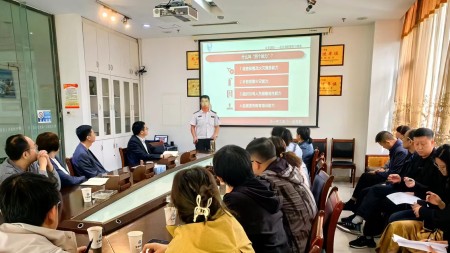 甘肃建投七建新厦公司2024年度消防知识宣传讲座