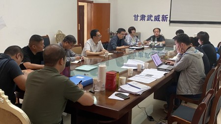 甘肃建投七建新厦公司武威锦绣天成三期项目顺利通过甘肃建投投融资发展部检查