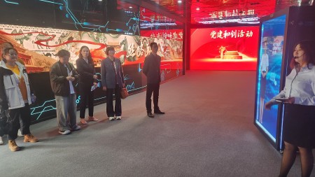 甘肃建投七建新厦公司党支部与兰州移动重要客户中心党支部联合开展党建和创活动